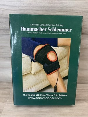 Hammacher Schlemmer Heated LED Knee And Elbow Pain Reliever Model 90984 NIB