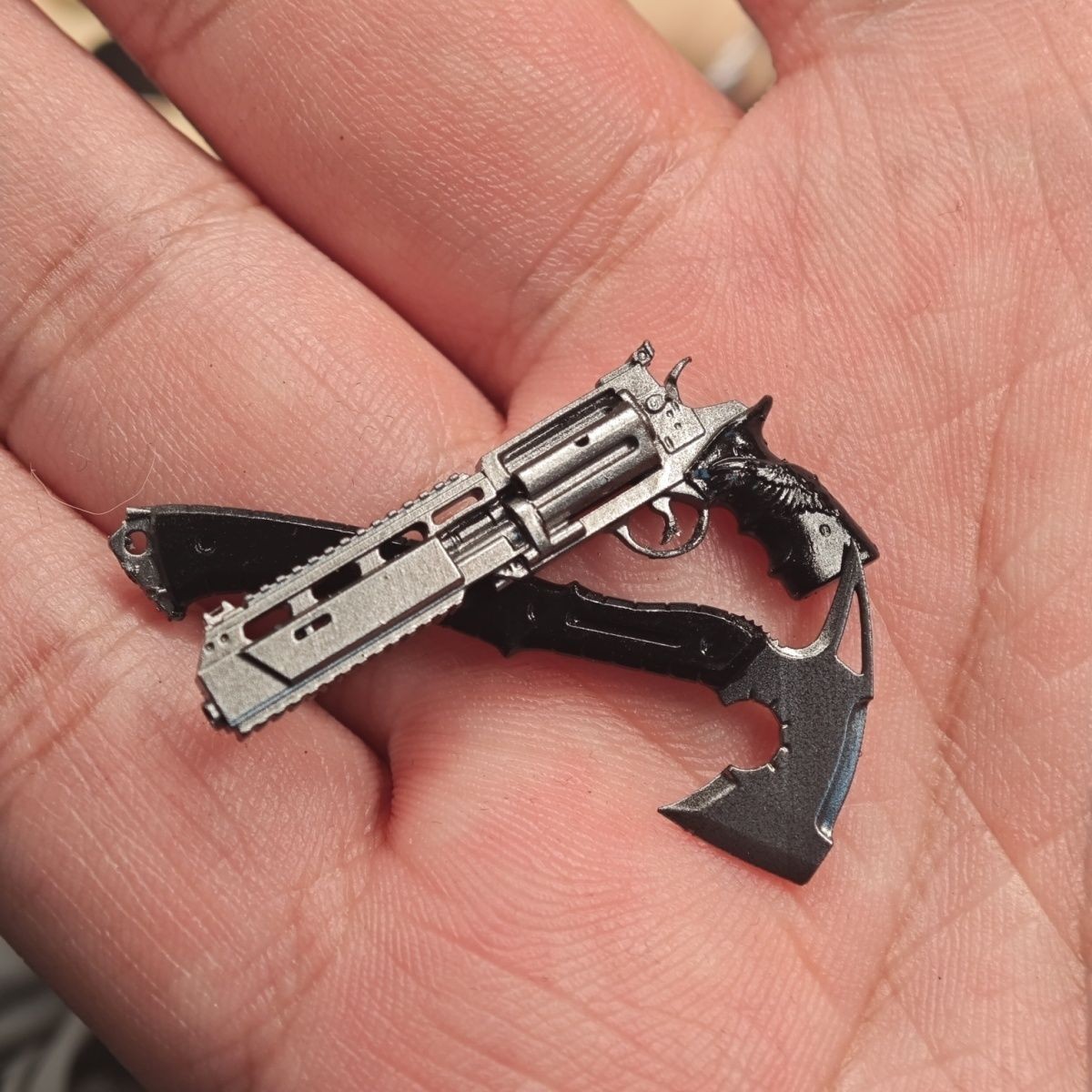 Accessories Fit Resident Evil 9 Requiem 1/12 Soldier Weapon Model Pistol Axe