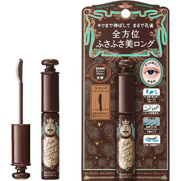 その他 majumaju 2025 New! MAJOLICA MAJORCA Lash Expander Kujaku Long BK999 BR666