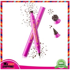 HOSAILY 2 in 1 Freckle Stamp Pen Waterproof Natural Faux Freckle Marker Dark...