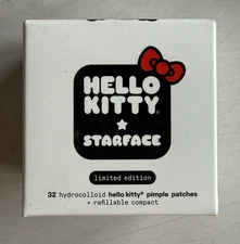 HELLO KITTY  STARFACE Limited Edition 32 Hydro-Stars & Compact Travel Case NIB