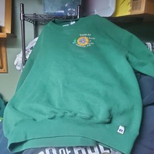 Vintage 90s Russell Athletic Made In USA Embroidered Boy Scouts Crewneck Large
