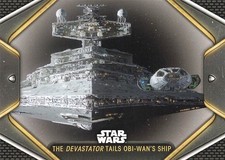 2023 Topps Star Wars Obi-Wan Kenobi The Devastator Tails Obi-Wan's Ship #88