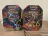 Mega Charizard X and Y Tins Sealed 2026 Set of 2 Pokemon TCG Phantasmal Flames