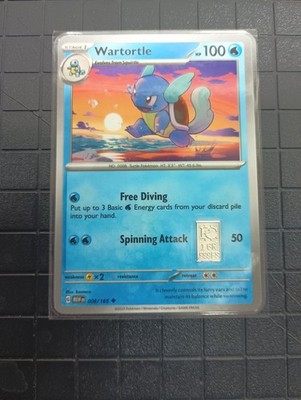 Wartortle Pokemon Card w/ 1 Grain Silver - Collectible | eBay
