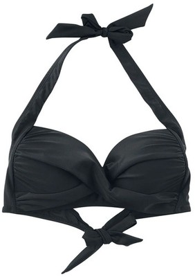Black Premium by EMP Damen schwarzes Bikini-Oberteil