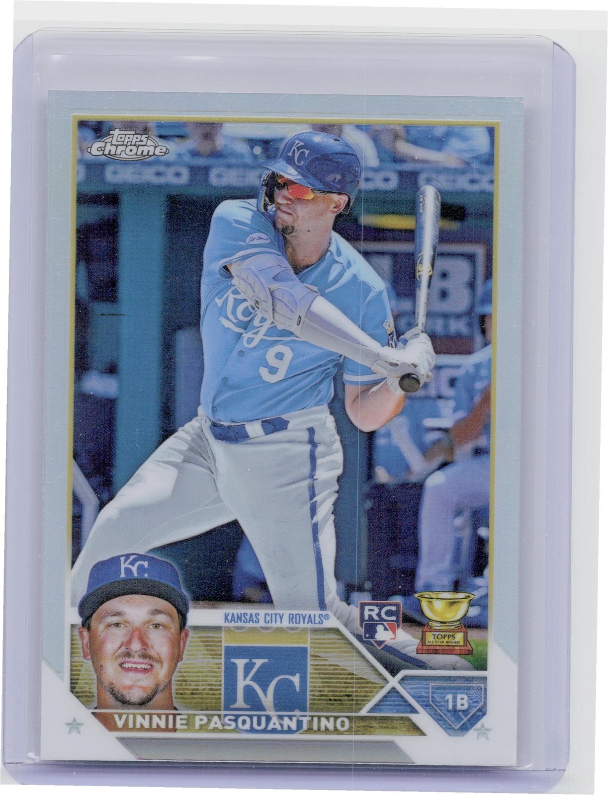 2023 Topps Chrome Vinnie Pasquantino Refractor #119 Royals
