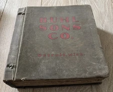 Original 1940s Buhl Sons Co Hardcover Catalog Detroit Michigan Tools Supplies