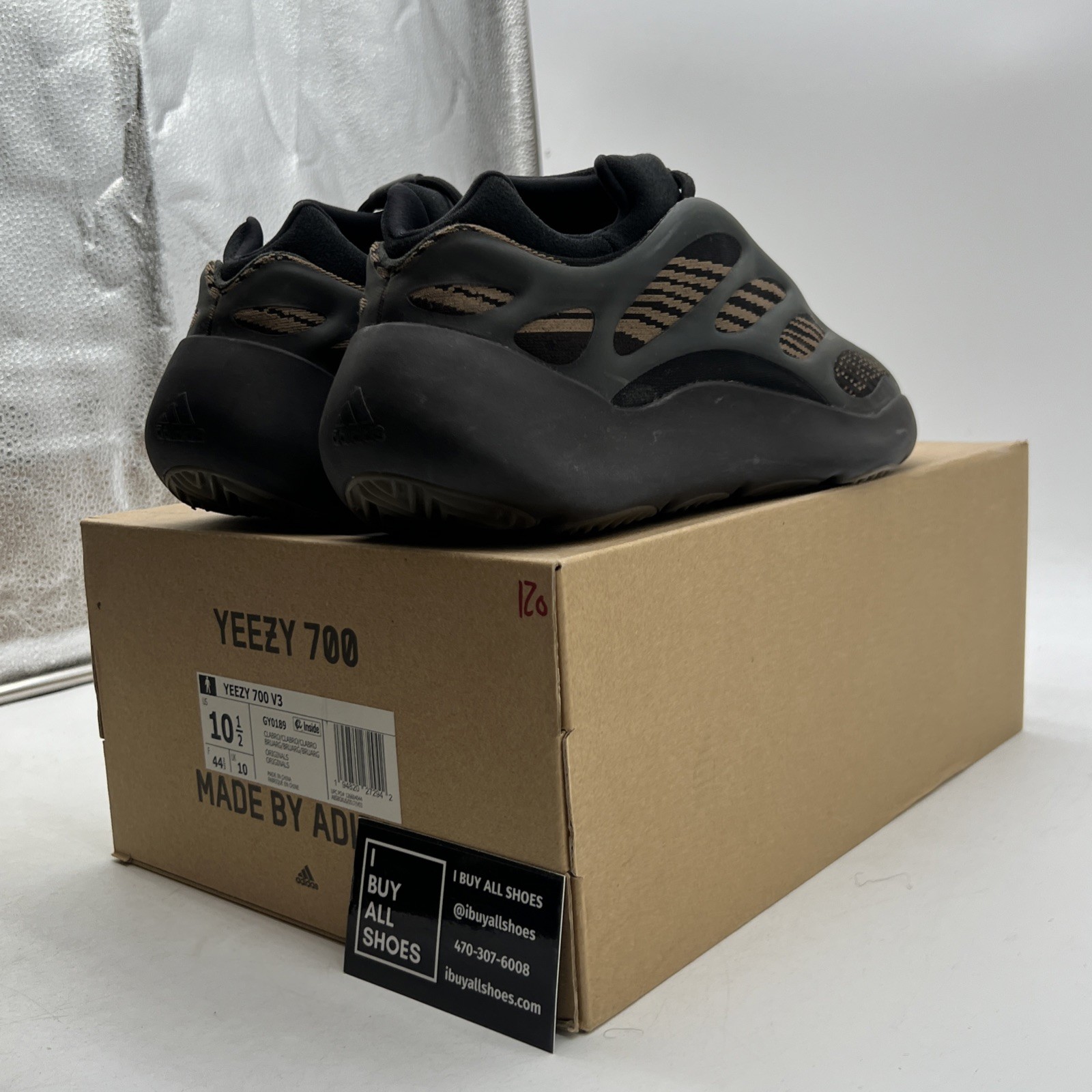 Size 10.5 - Adidas Yeezy 700 V3 Clay Brown (GY0189) thumbnail 5