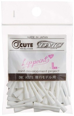 L Style Acute Trip Point Dart Tips White 50pcs for Men Women Used