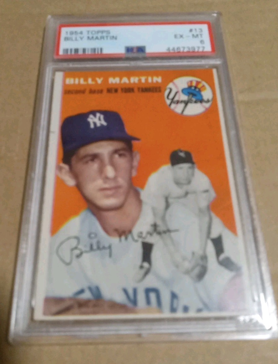 1954 Topps - Billy Martin #13  PSA  6