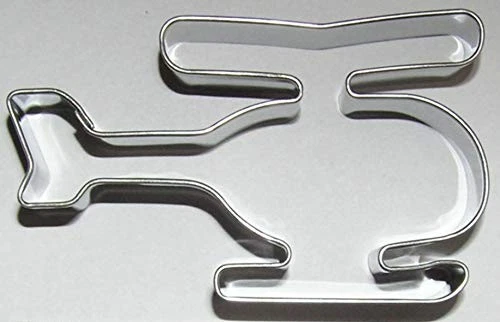 Auto + Flugzeug + Hubschrauber Ausstecher Ausstechform Keksausstecher Flieger - Bild 4 von 4