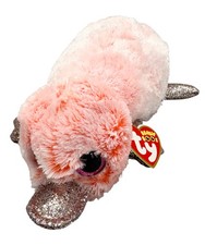 Ty Beanie Boos - Wilma the Platypus, Glitter Eyes, MWMT Stuffed Animal Toy