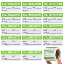 white labels Writable Calibration Label White Calibration