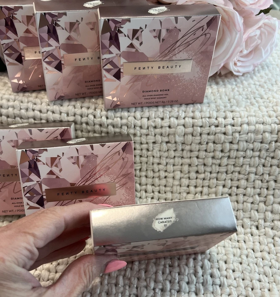 Fenty Beauty How Many Carats Veil Bomb All Over Highlighter - 0.28oz - Image 2 of 2