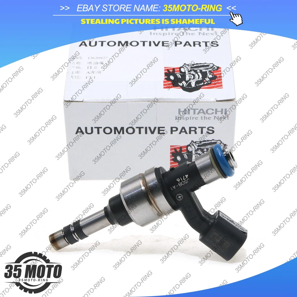 Inyectores de combustible 6 piezas 12629927 para Cadillac CTS SRX Chevrolet Equinox GMC Terrain Foto 2 de 4