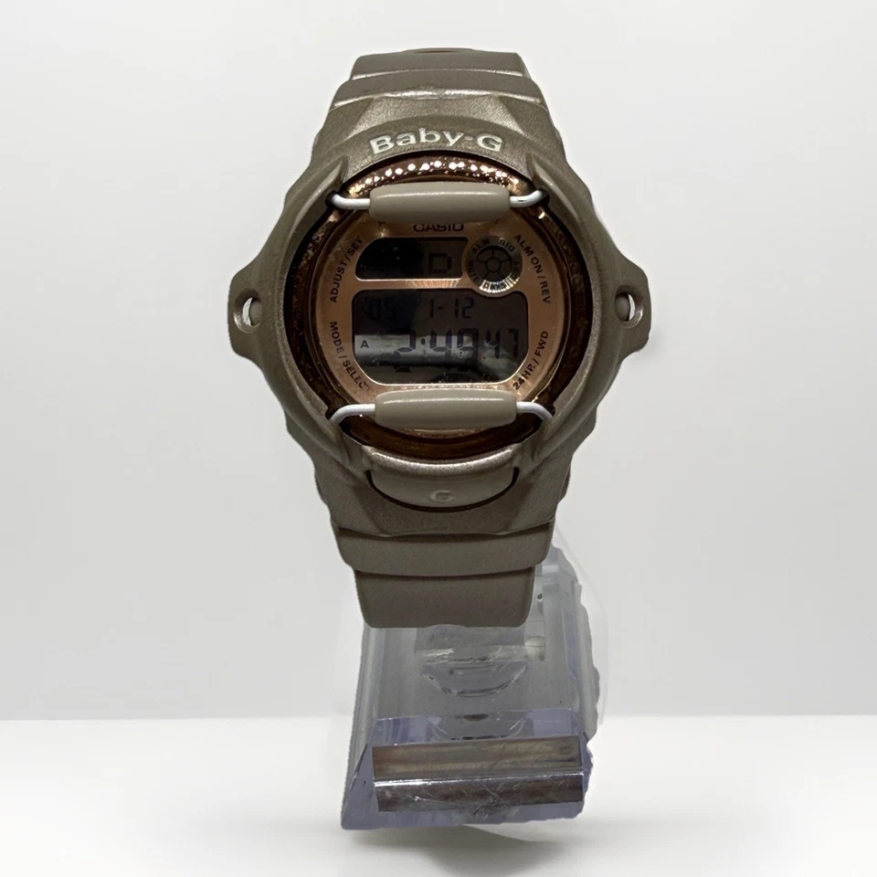 Casio BG169G (3252) Baby-G Rose Gold/Beige Women's Watch NEW BATTERY - Image 3 of 4