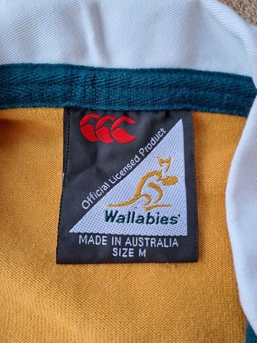 Vintage Australia Wallabies Jersey Rugby Union World Cup 2003 Medium - Picture 6 of 17
