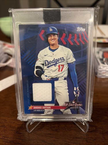 #AS-SO Shohei Ohtani 2025 Topps Update MEM Los Angeles Dodgers All-Star Stitches