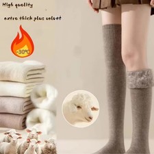 Winter Warm Long Socks Tube Thick High Tube Over Knee Knee-Length Hosiery Socks