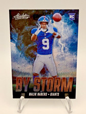2024 Absolute Football – Malik Nabers (RC) By Storm #BS-MNS