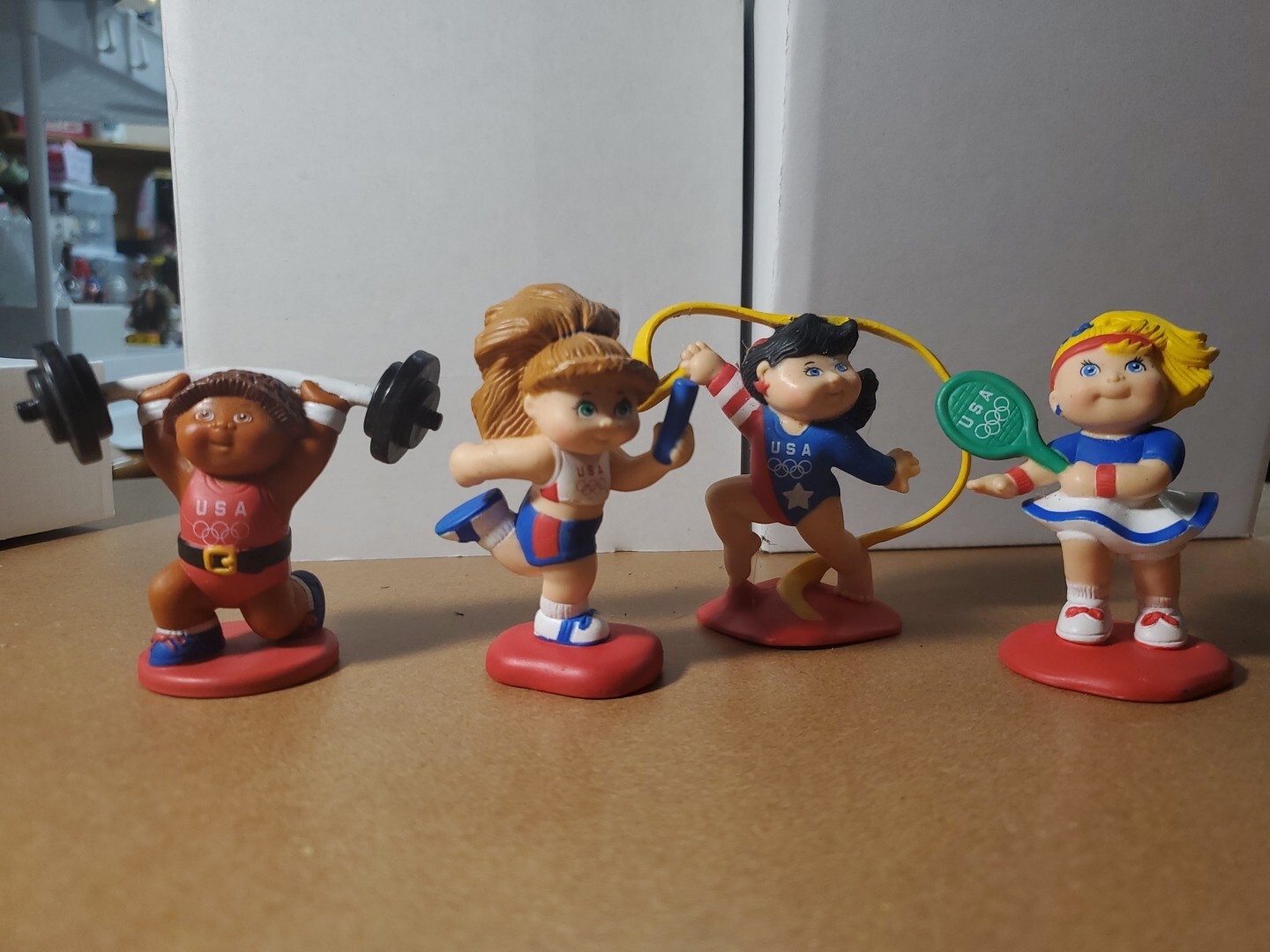 Cabbage Patch Kids Olympikids Official Olympic Mascot 1996 U.S. Team 4 Set Pack