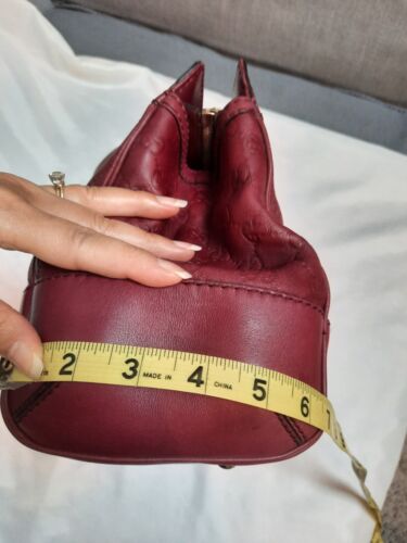 Auth Gucci Guccisima Mayfair Princey Raspberry Leather Medium Tote ECU - Picture 20 of 20