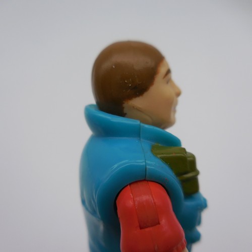 Vintage G.I. Joe LAW & ORDER v1 Action Figure w/ Helmet, Leash & Uzi Hasbro 1987 - Picture 8 of 9