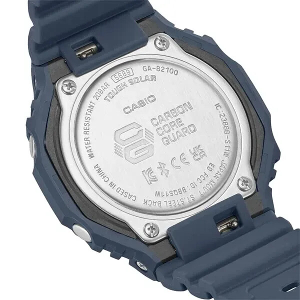 【美品・箱付】CASIO G-SHOCK 腕時計NAVY GA-B2100-2A GAB2100-2A | Navy Blue Analog-Digital Men's Watch - G-SHOCK