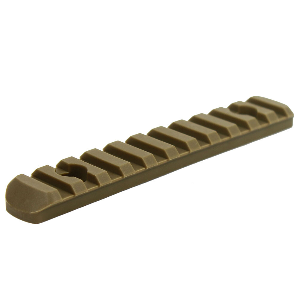 HWZ Slotted Metal Made Polymer Picatinny Section Kit Set For MOE - Sections Picatinny