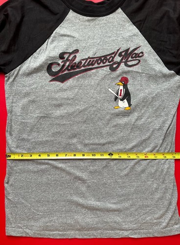 Camiseta de béisbol vintage Fleetwood Mac 1982 Mirage Tour 82 hecha en EE. UU. talla XL - Imagen 6 de 11