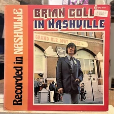 [COUNTRY/FOLK]~EXC LP~BRIAN COLL~In Nashville~[1975~RELEASE~Issue]~IRELAND Impor