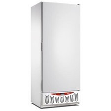 Gastro Gefrierschrank TK weiss lackiert Integr. Griff 4 Rollen  75x74x190 cm neu