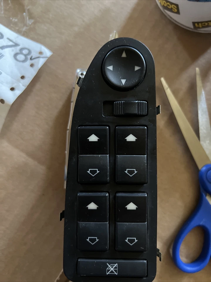 1997-2003 bmw e39 528 540 m5 главный выключатель стекла. OEM изящный - Изображение 3 из 3