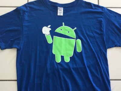 apple vs android t shirt