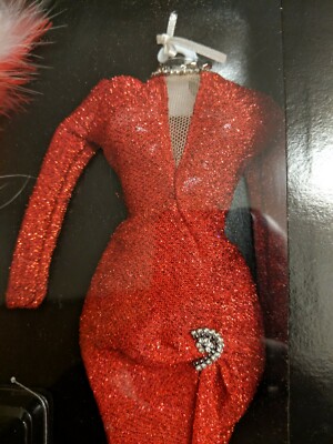 green emerald velvet dress Marilyn Monroe Red Sequin Dress Gentlemen Prefer Blondes – LausenCrafts main image 0