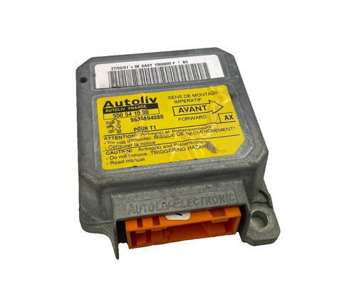 Peugeot 206 SRS Steuergerät Modul Einheit 9636894080 gebraucht Teile