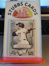 2021 Topps Allen & Ginter ALEX BREGMAN Historical Hits  #HH-37 Astros! BIN 2