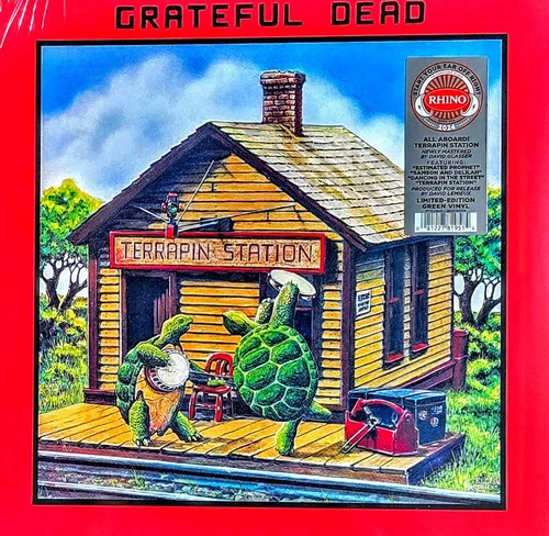 GRATEFUL DEAD TERRAPIN STATION - GREEN VINYL LP " NEW, SEALED "