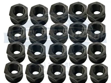 20 Flanged Metric Wheel Nuts M22x1.5 33mm for Unimount Hub Piloted Semi Truck
