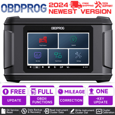OBDPROG M500 Car Odometer Correction Mileage Adjustment Cluster Calibration US