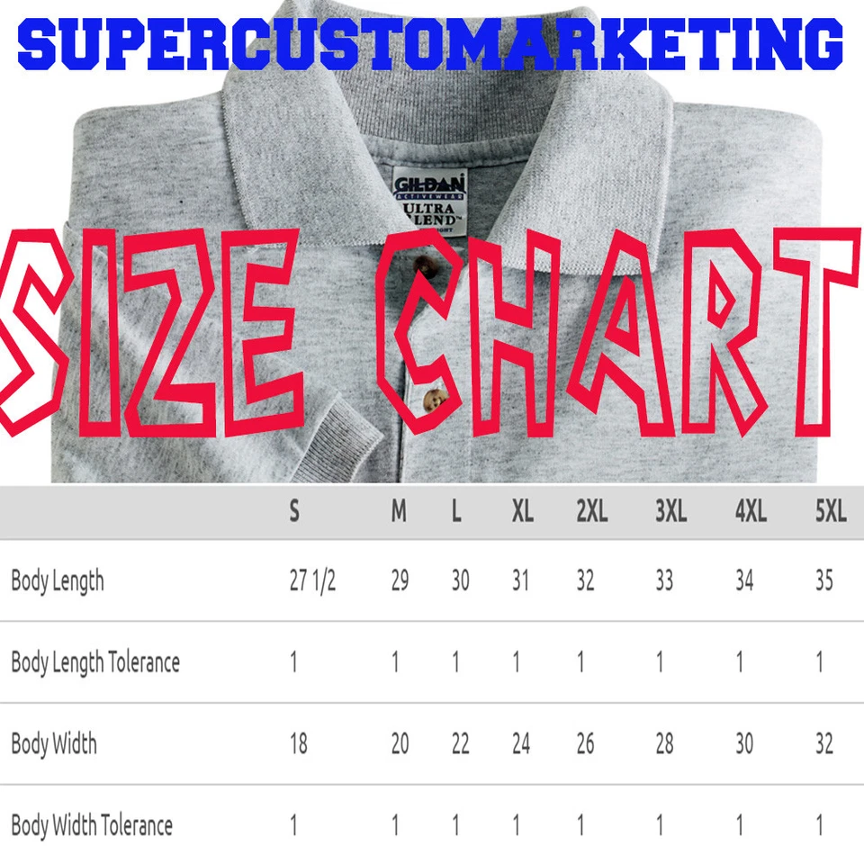 Camisa polo esportiva masculina CUSTOM ADD TEXT GILDAN UNIFORME cores tamanho P-5XL  - Imagem 2 de 2