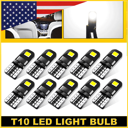 White LED License Plate Lights Bulbs For Chevrolet Blazer/ S10 Pickup 1998-2004 - Picture 1 of 10