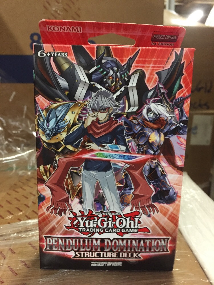 Yu-Gi-Oh! Pendulum Domination Starter Deck For Trading Card Game Structure  | eBay