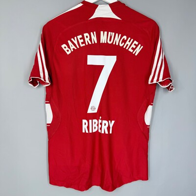 BAYERN MUNICH 2008 2009 HOME FOOTBALL SHIRT JERSEY ADIDAS