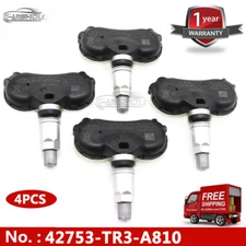 4PCS 42753-TR3-A810-M1 Tire Pressure Sensor Monitor TPMS Fits Honda CIVIC 315MHz