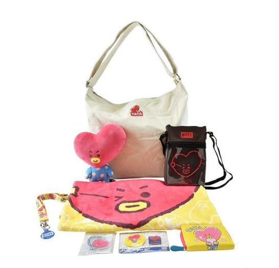 BT21 2020 Happy Bag TATA Ver. Full Set V Taehyung BTS