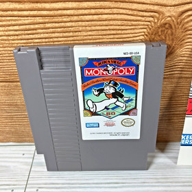 Nintendo NES Game Monopoly CIB Complete Box Inserts