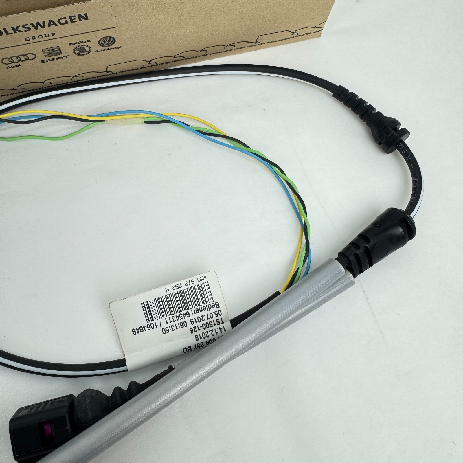 2018 -24 Lamborghini Urus Front Right Wiring Harness ABS Speed Sensor 4M0972252H