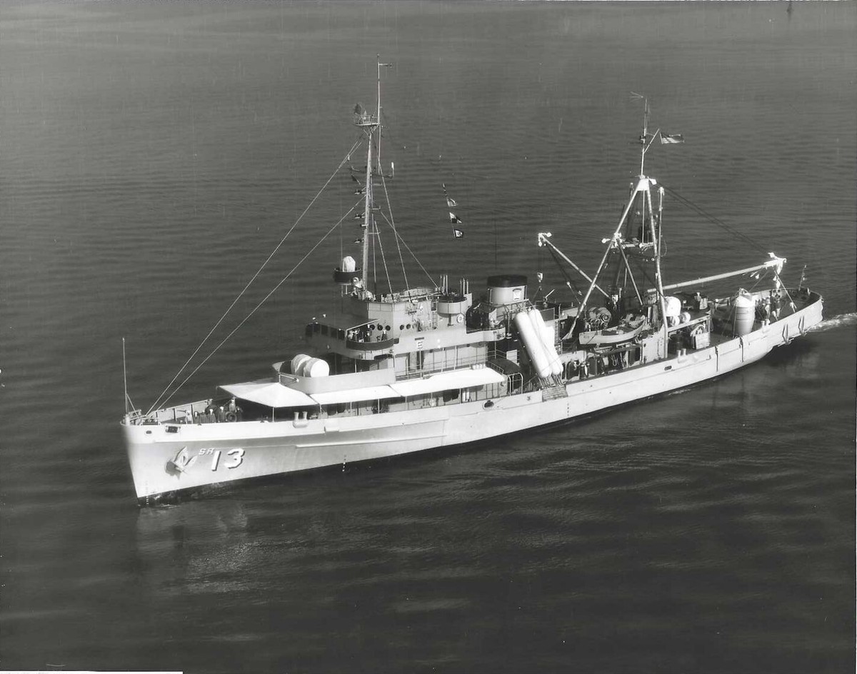 Authentic USS Kittiwake ASR-13 Official Stamp Photograph | eBay
